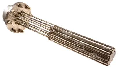 těleso topné ohřev vody 30000W, 3x400V, L=870/280, NEREZ